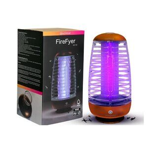 Rechargeable Fly Zapper - DIY Odor-Based UV Fly Killer Lamp for Dual Attraction-